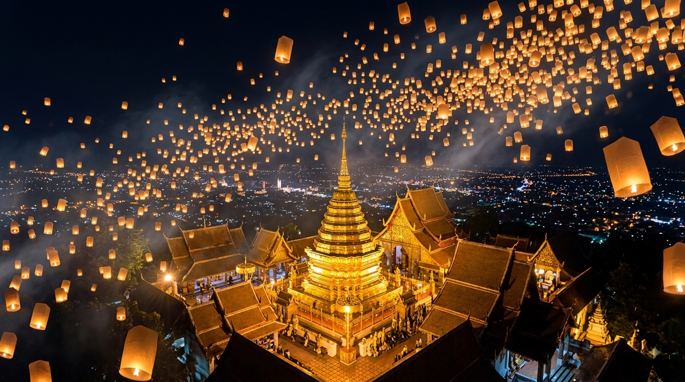 Thailand Lantern Festival Journey (11D/10N)